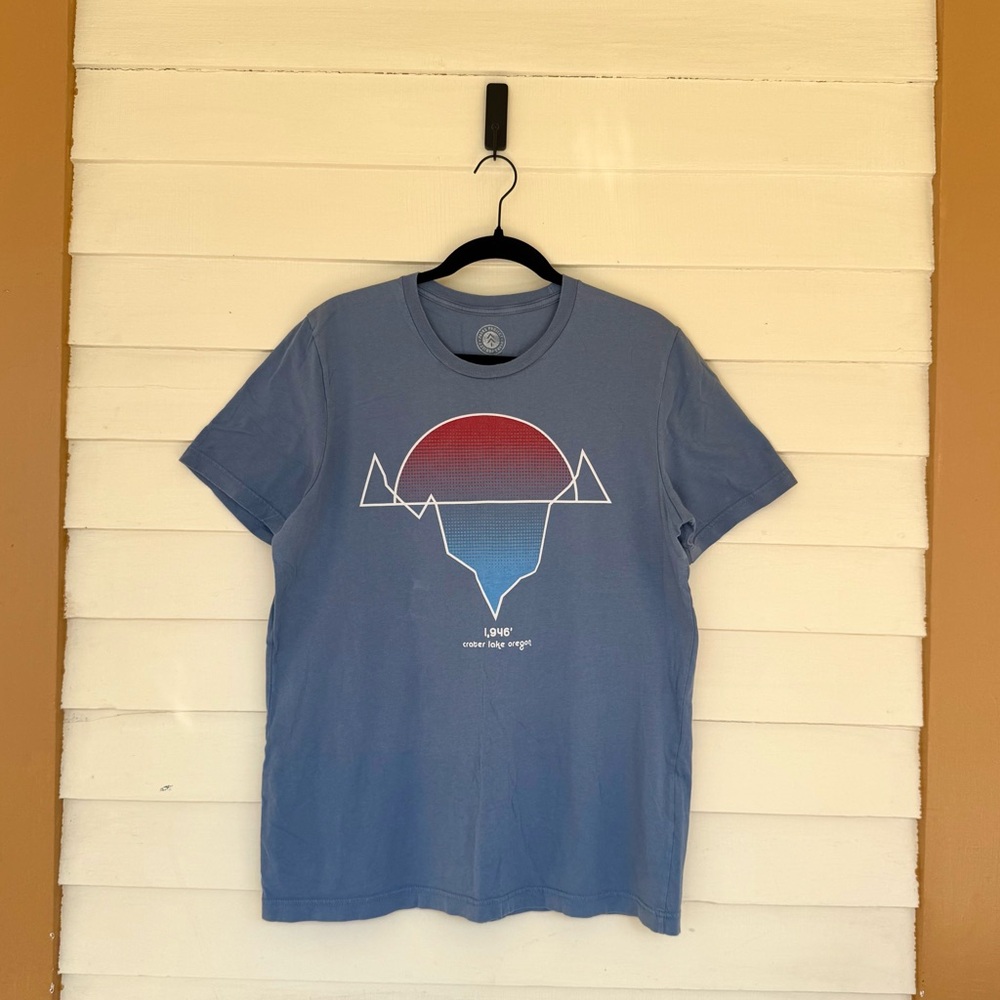 Parks Project Blue and Red Graphic Tee - Picture 2 of 3